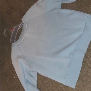 XS blue crewneck sweater